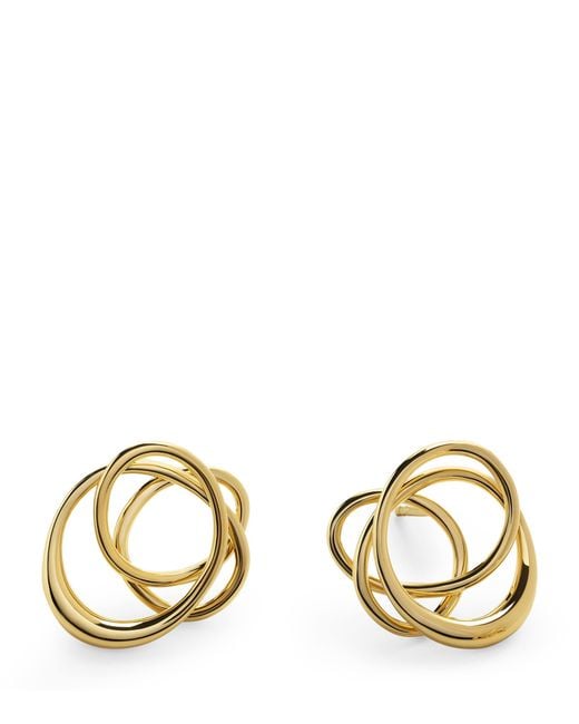 Monica Vinader Metallic Vermeil Nura Earrings