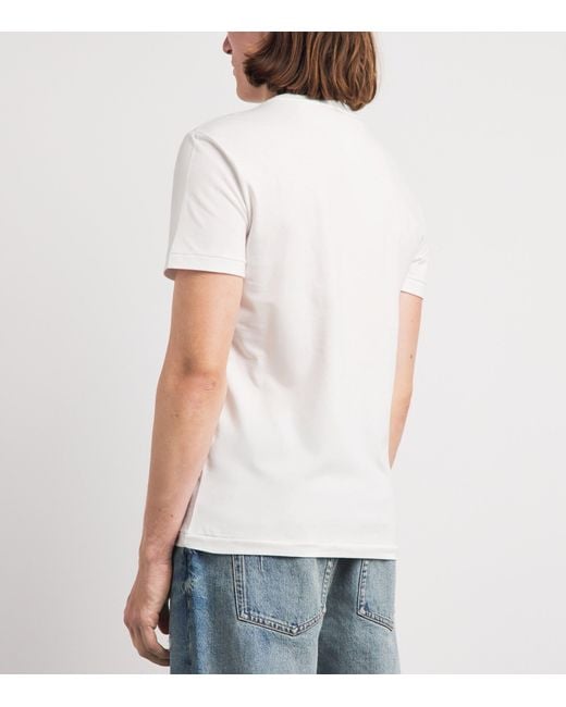 Polo Ralph Lauren White Cotton Polo Bear T-Shirt for men