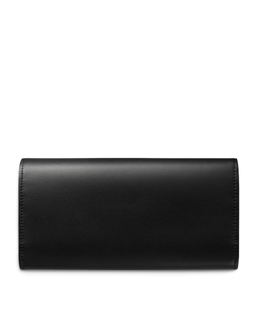 Cartier Black Calfskin Panthère De Wallet