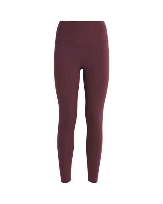 Varley Purple Freesoft High-Rise Sports Leggings