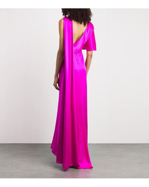 Roksanda Pink Silk Nella Gown