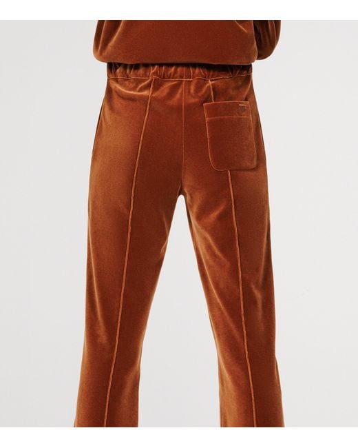 Tom Ford Brown Velour Sweatpants