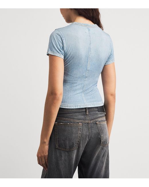Rag & Bone Blue Jersey Miramar Baby T-Shirt