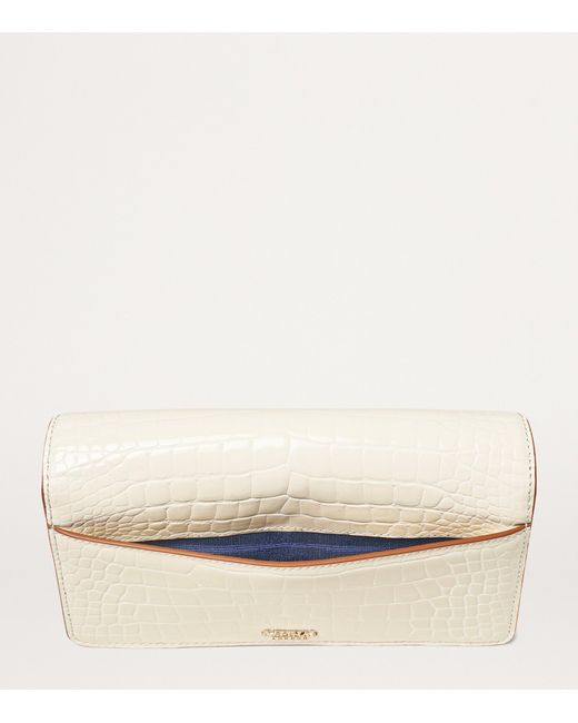Aspinal Natural Mayfair 2 Clutch Bag