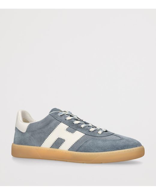 Hogan Blue Suede Cool Sneakers for men