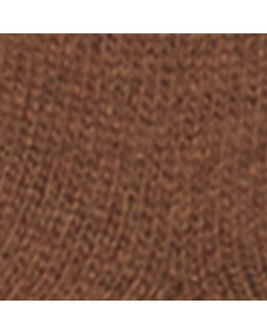 Falke Brown Wool-Cashmere Sky Limit Socks for men