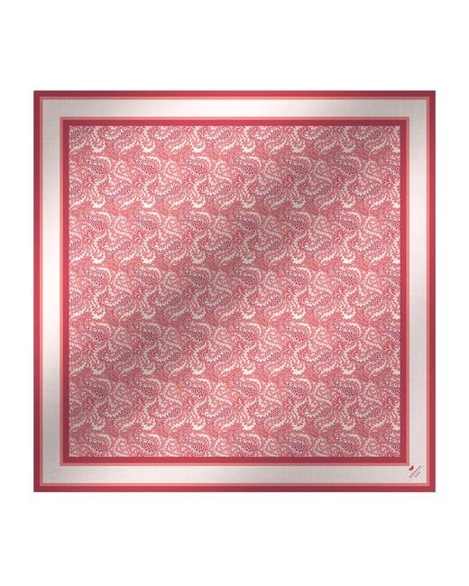 Weekend by Maxmara Pink Printed Scarf