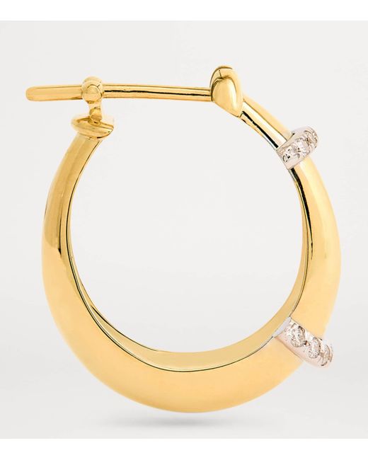 L'Atelier Nawbar Metallic And Diamond Lot N*91 Bouy Earrings