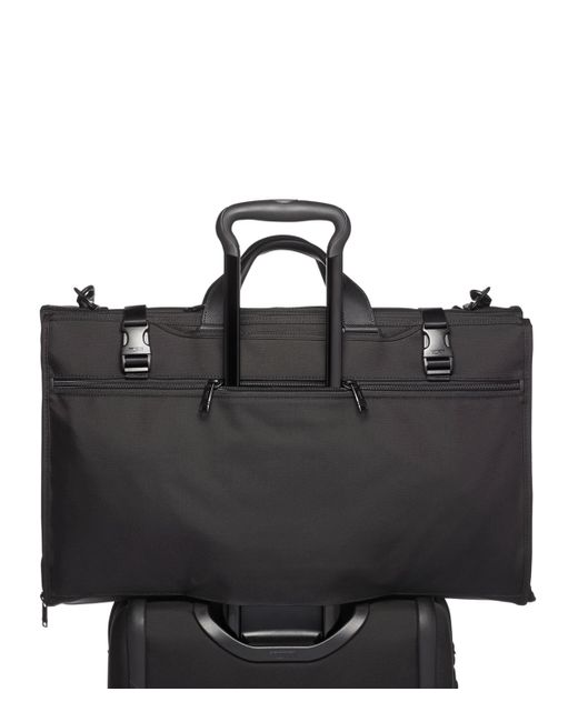 Tumi Black Carry-On Tri-Fold Bag for men