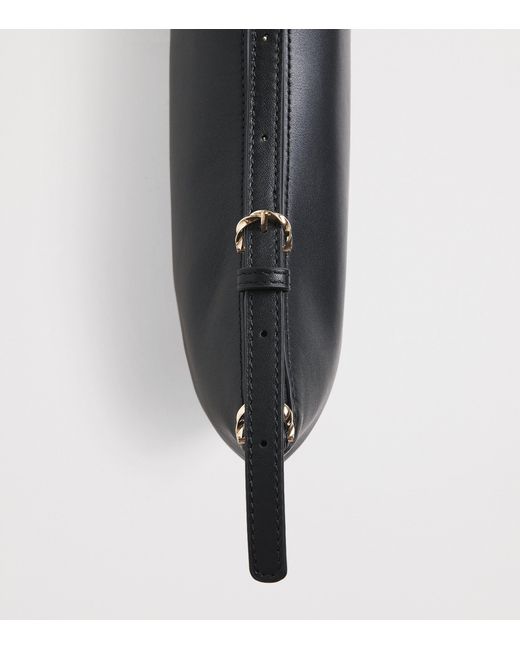 Claudie Pierlot Black Leather Shoulder Bag