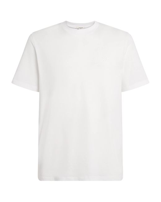 Jacob Cohen White Cotton Monogram T-Shirt for men