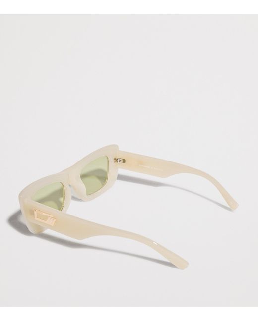 Le Specs Natural Rectangular Dopamine Sunglasses