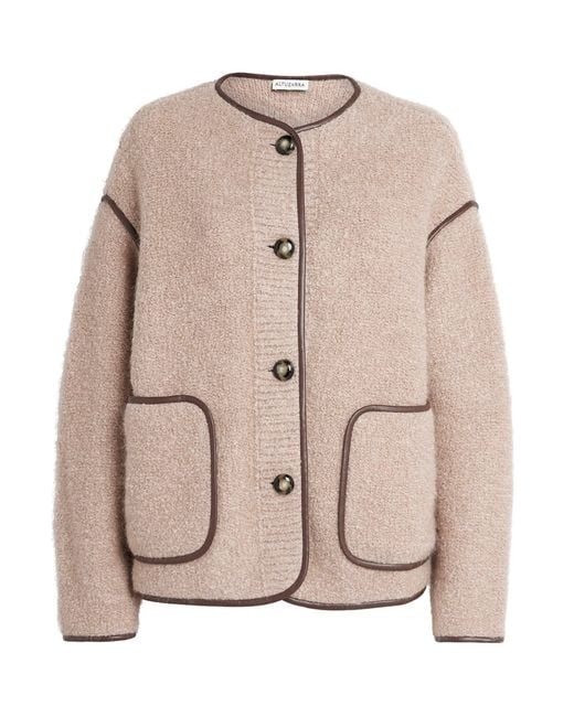 Altuzarra Natural Alpaca-Blend Irving Jacket