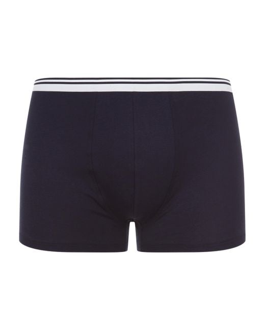 Zimmerli of Switzerland Blue 172 Pure Comfort Trunks for men