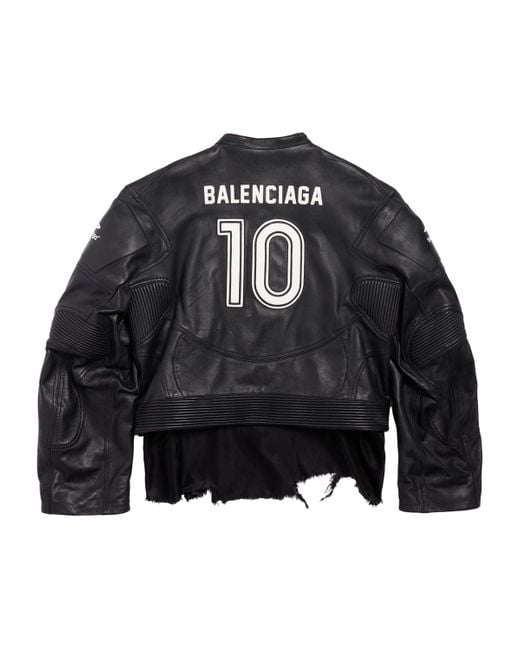 Balenciaga Black Racer Jacket for men