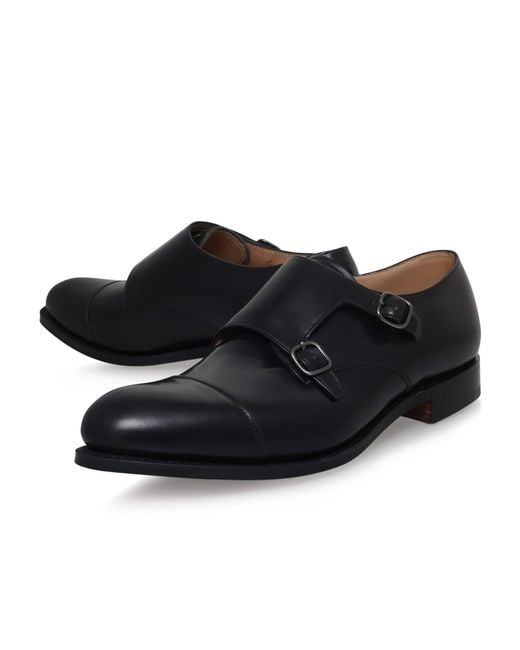 Church's Black Double Monkstrap Brogue for men
