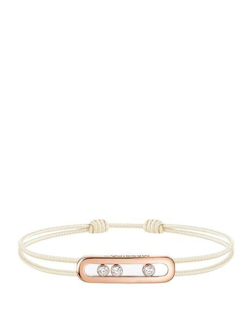 Messika White Care(S) And Diamond Bracelet