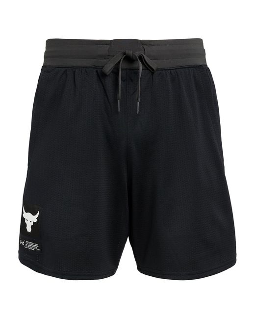 Under Armour Black Project Rock Shorts for men