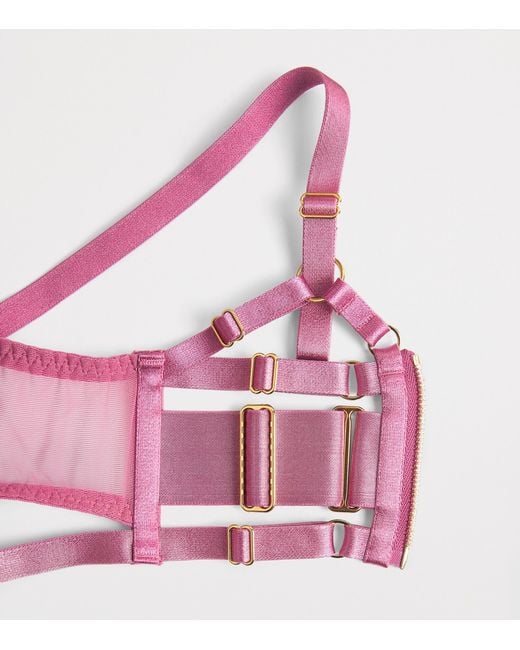 Bordelle Pink Zenna Balconette Bra