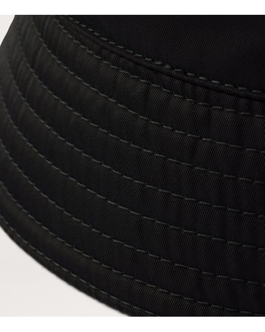 Prada Black Re-Nylon Bucket Hat