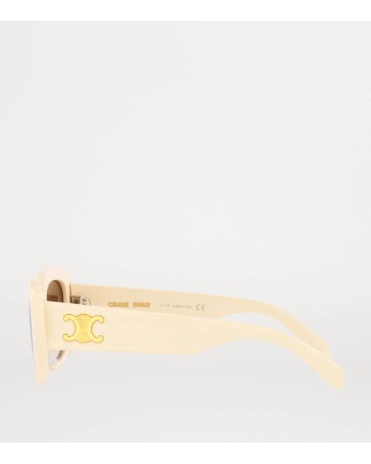 Céline Natural Rectangular Sunglasses