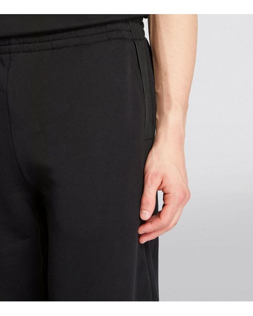 Helmut Lang Black Seatbelt-detail Sweatpants for men