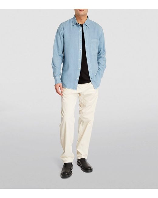 Rag & Bone Black Cotton Crew-Neck T-Shirt for men