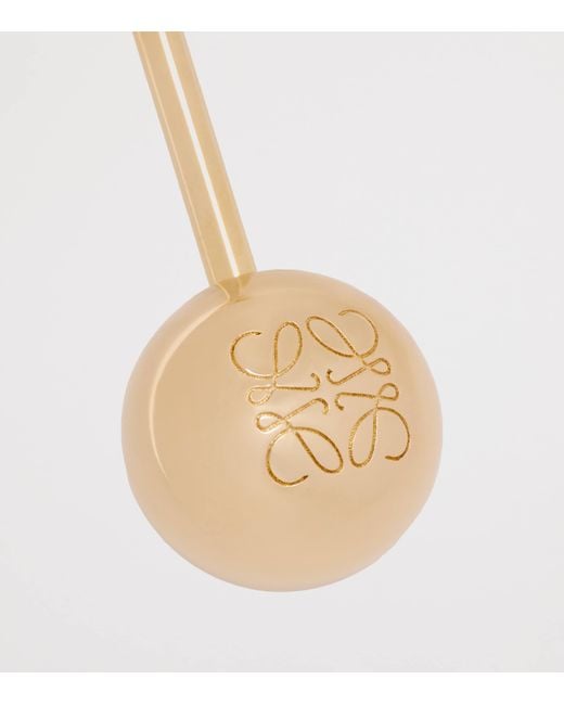 Loewe Metallic Bar Pebble Keyring