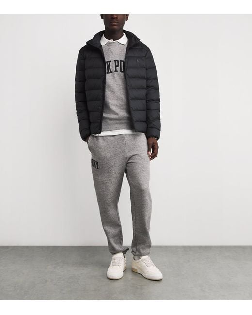 Polo Ralph Lauren Black Down Puffer Jacket for men