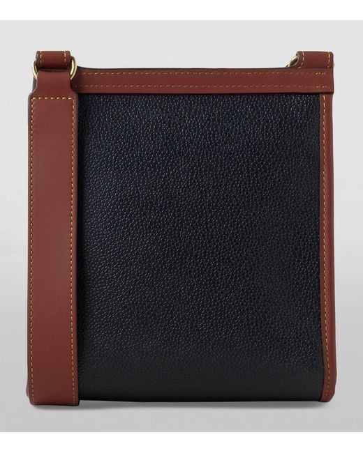 Mulberry Black Small Leather Antony Pouch for men