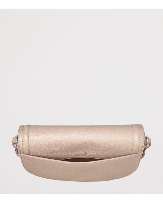 Aspinal Natural Leather Stella Cross-Body Satchel