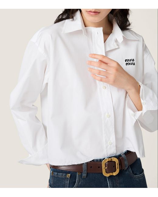 Miu Miu White Tops