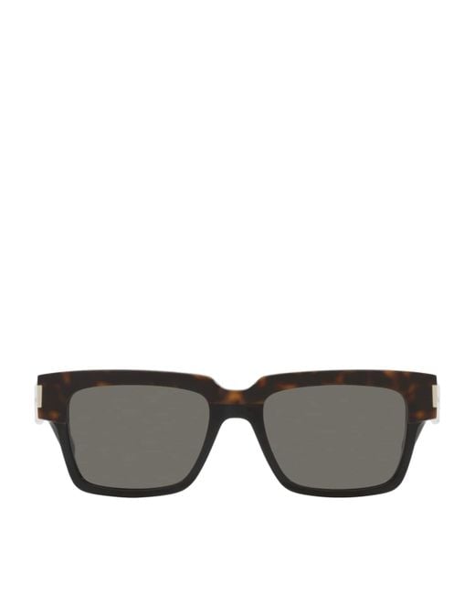 Saint Laurent Gray Tortoiseshell Sl 732 Vadim Sunglasses