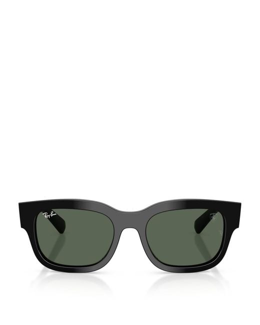 Ray-Ban Green X Ferrari Scuderia Square Sunglasses