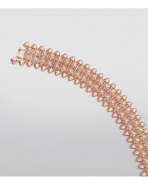 Cartier White And Diamond Clash De Bracelet