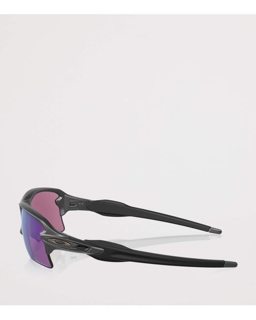 Oakley Green Flak 2.0 Xl Rectangle Sunglasses