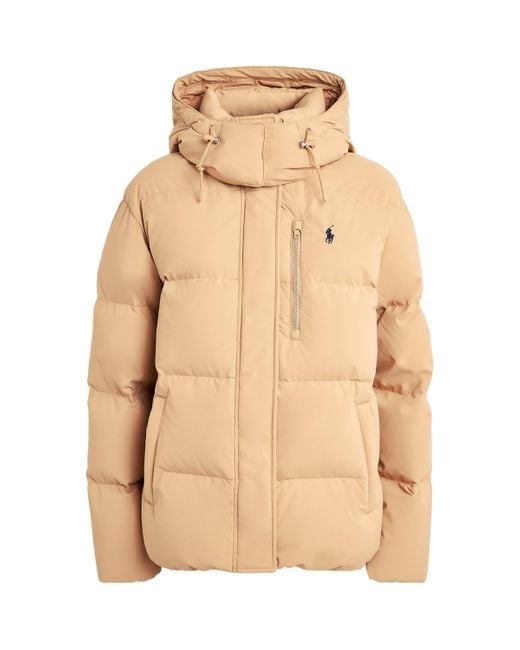 Polo Ralph Lauren Natural Polo Pony Down Puffer Jacket