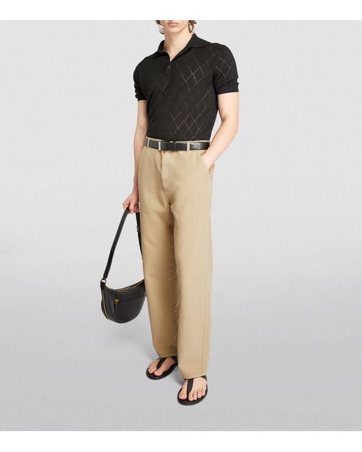 The Row Natural Cotton Marlon Chinos for men