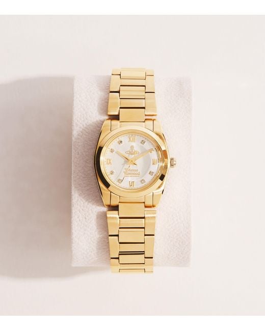 Vivienne Westwood Metallic Stainless Steel Tavistock Watch