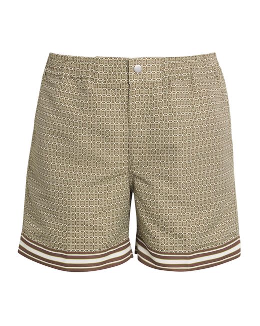 CHE Natural Printed Lucena Swim Shorts for men