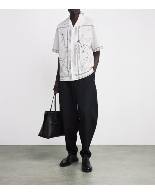 Jacquemus White Shirt With Print for men