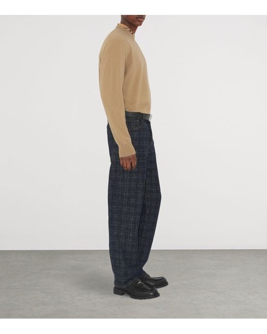 Burberry Natural Cashmere Blend Sweater for men