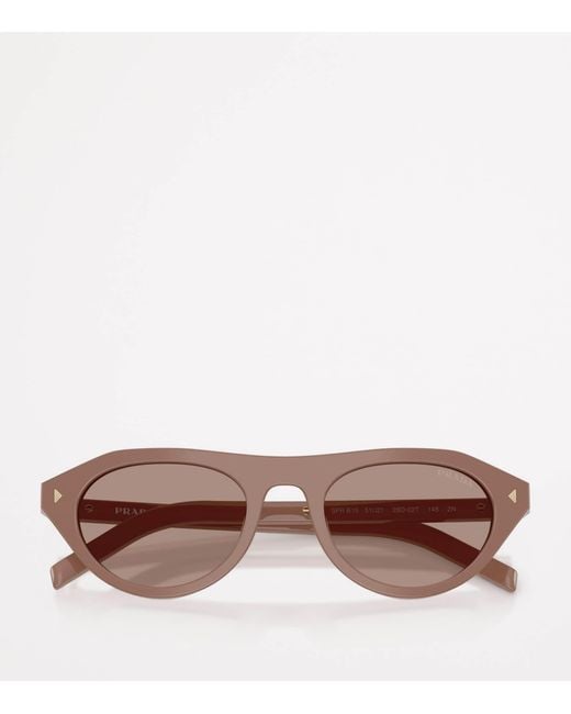 Prada Pink Acetate Pr B15S Sunglasses