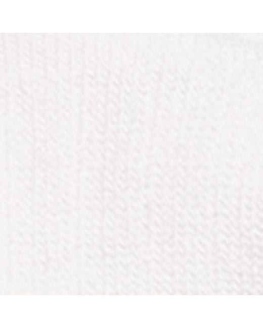 Boss White Viscose-Bamboo Socks for men