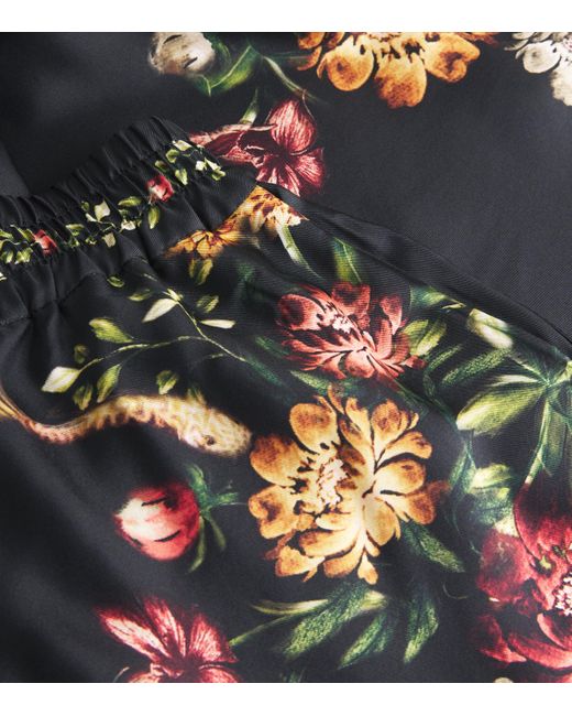 Agua Bendita Black Silk Tota Paramo Trousers