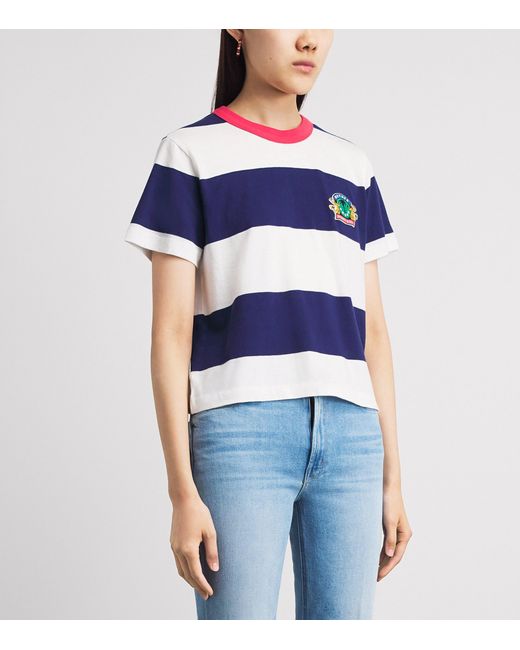 Mother Blue Cotton Goodie Goodie T-Shirt