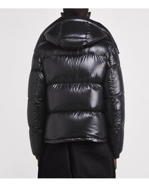 Moncler Black Down Montbeliard Puffer Jacket for men