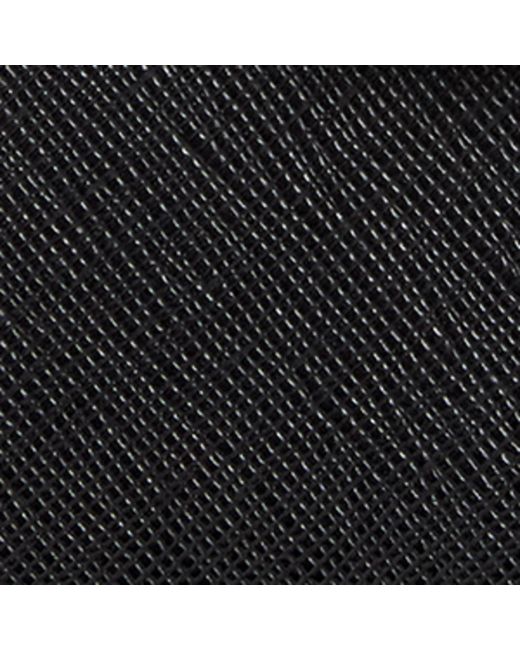 Vivienne Westwood Black Saffiano Leather Card Holder for men