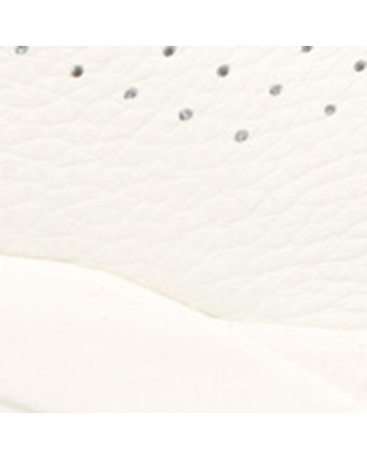 Santoni White Leather Innova Sneakers for men