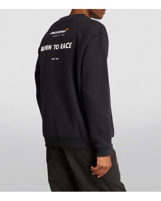 Castore Black X Mclaren Born To Race Sweatshirt for men